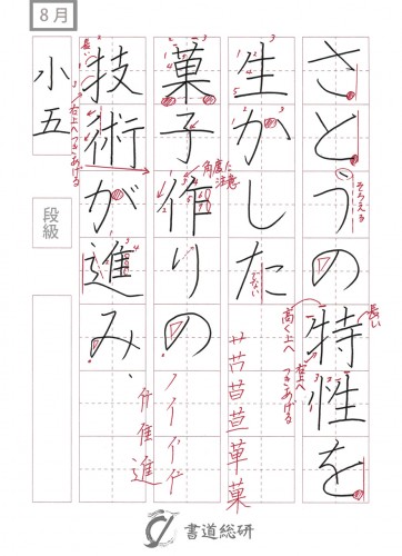 さとうの特性を
