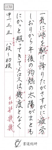 一気に峠を駈け降りたが