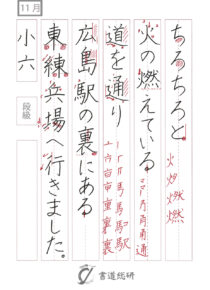 ちろちろと火の燃えている