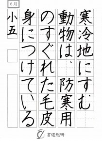 寒冷地にすむ