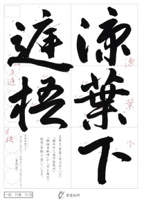 涼葉下庭梧