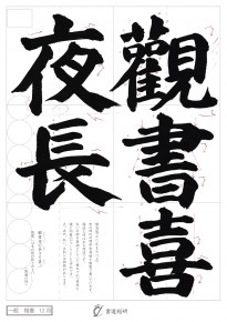 観書喜夜長
