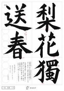 梨花獨送春